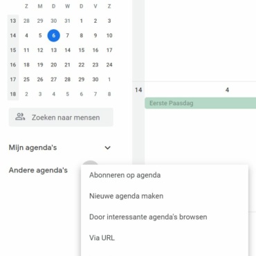 google-menu