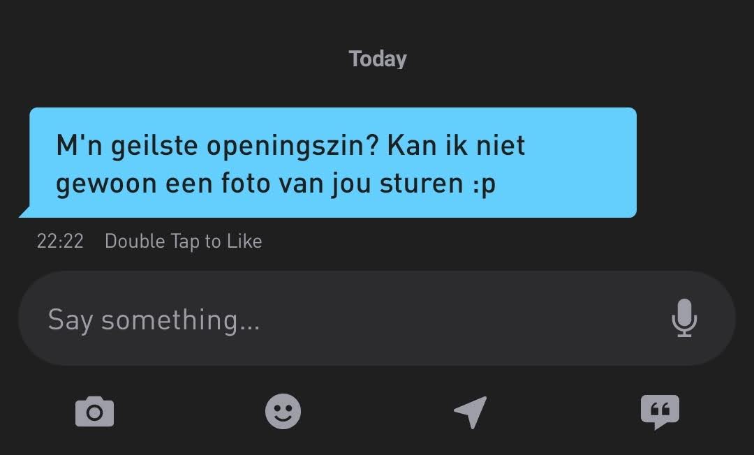 geile openingszinnen